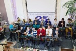 Воскресное вечернее богослужение - оркестр из церкви на ул. Передовой (10.12.2017)